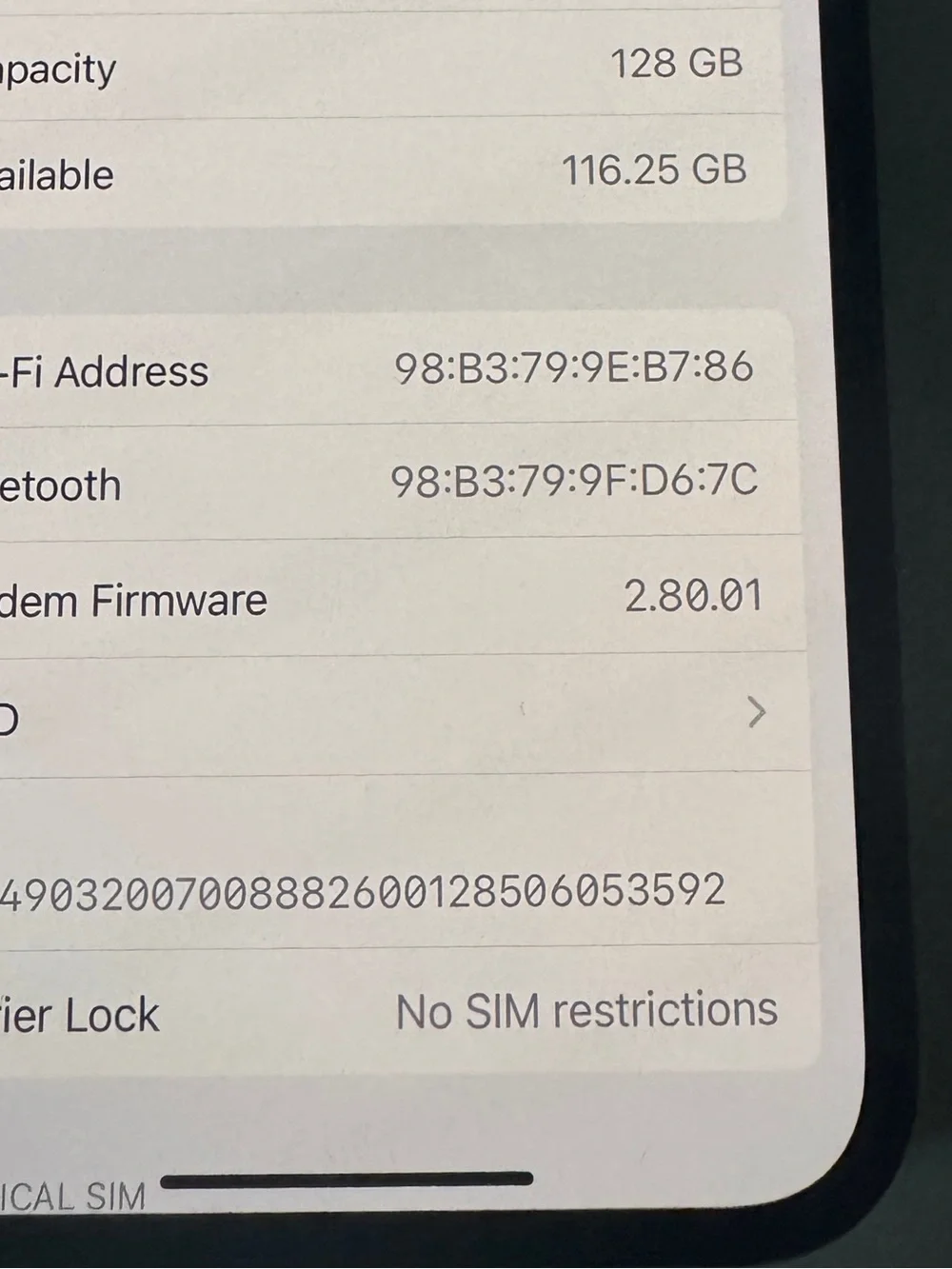 Unlocked like new IPhone 13 128gb